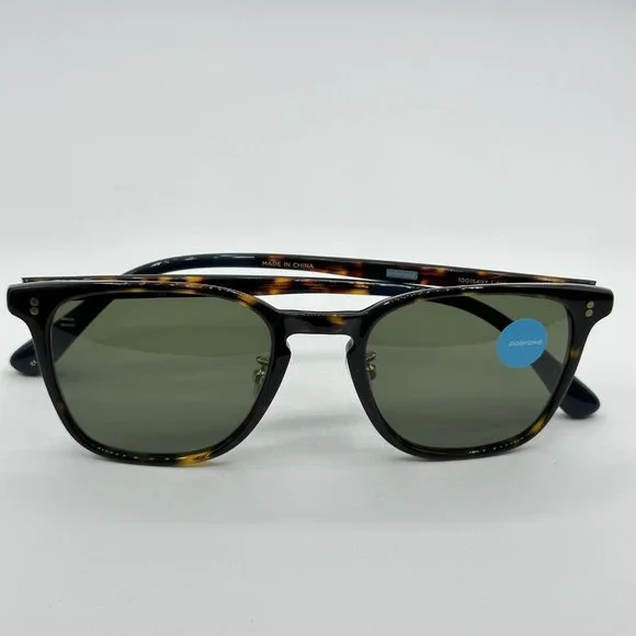 Tom's Women Sunglasses Emerson Dark Tortoise/Glass Bottle Green